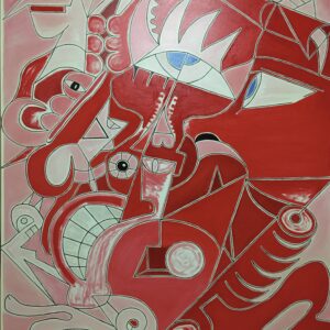 油絵 のおすすめ作品・人気作家 赤 一点もの 激レア 珍しい PASSION CRACK INFINITY インテリア絵画 アート