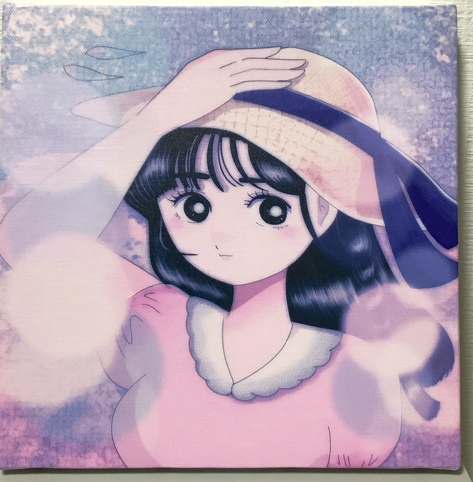 複製画 アートパネル のおすすめ作品・人気作家 デジタル レトロ かわいい インテリア ポップアート レトロポップ 女の子 【秋の風】 インテリア絵画 アート