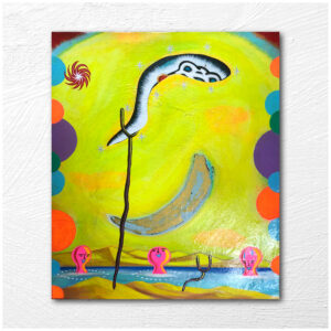 Uncategorized  びくともしない世界 インテリア絵画 アート