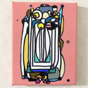 アクリル画 のおすすめ作品・人気作家 ピンク 抽象画 アクリル画 カラフル 心象風景 風景画 don’t worry インテリア絵画 アート