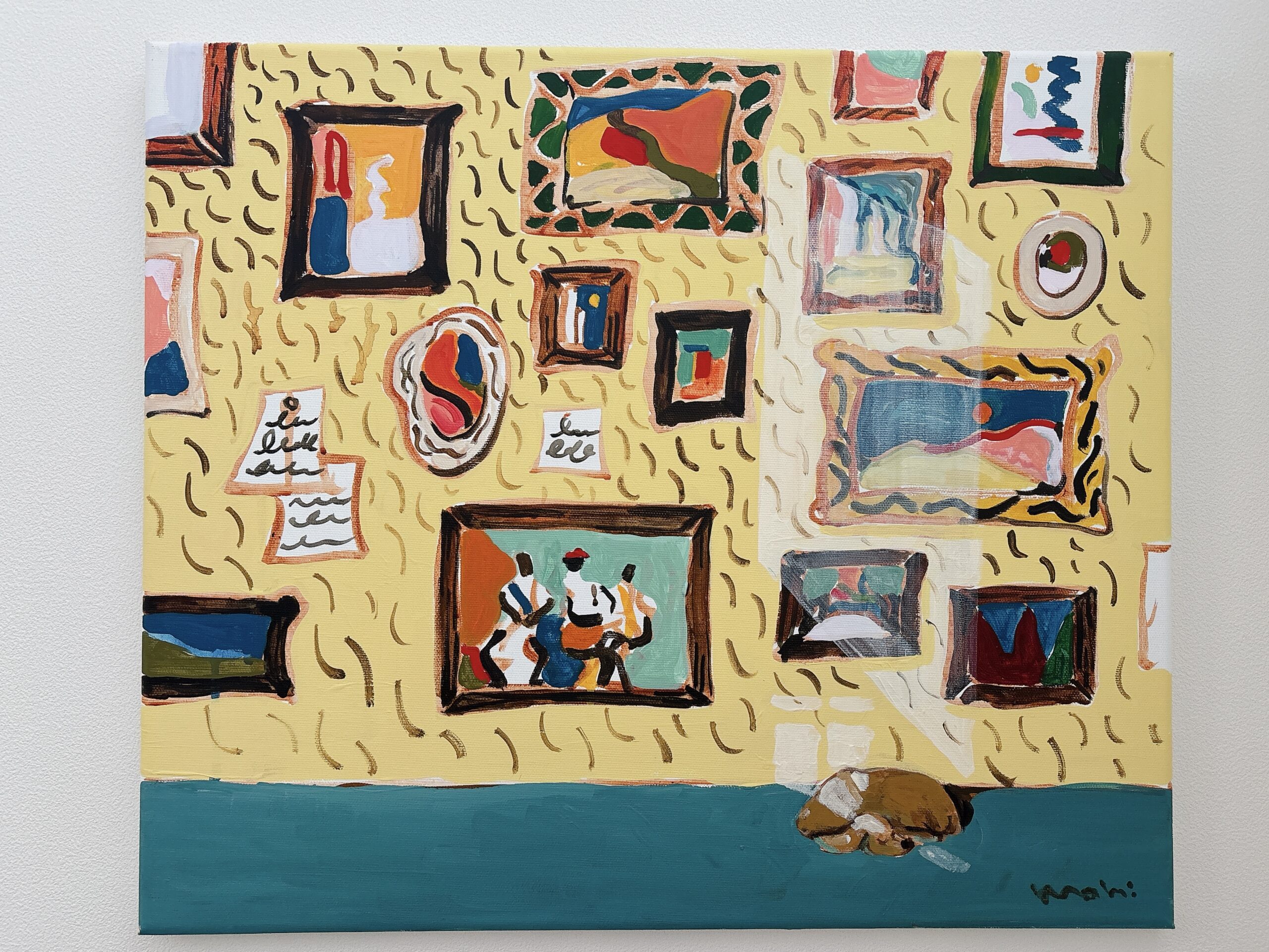 絵画 のおすすめ作品・人気作家 光 犬 額縁 daylight インテリア絵画 アート