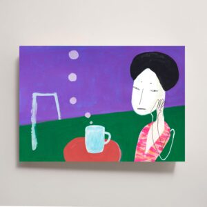 アクリル画 のおすすめ作品・人気作家 アクリル 抽象画 水彩画 モダンアート 現代アート 女性のいる風景 インテリア絵画 アート