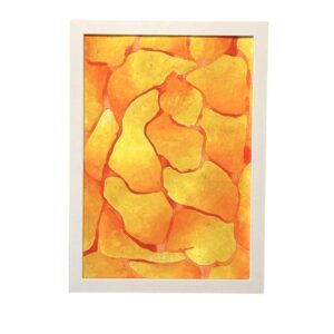 絵画 のおすすめ作品・人気作家 抽象画 オレンジ イエロー インテリアアート Untitled #02 インテリア絵画 アート