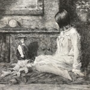 デッサン 素描 のおすすめ作品・人気作家 花 デッサン ドローイング 人形 人物画 木炭画 Melancholic インテリア絵画 アート