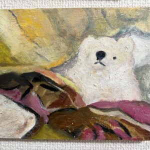 絵画 のおすすめ作品・人気作家 くま こたつ しろくま 冬 もんちゃん#18 インテリア絵画 アート