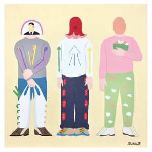 アクリル画 のおすすめ作品・人気作家 イラスト 人物 食べ物 帰り道に見た光景 インテリア絵画 アート