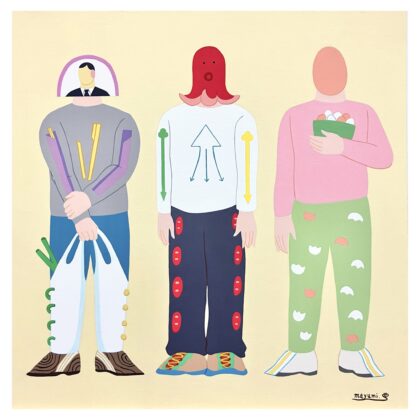 アクリル画 のおすすめ作品・人気作家 イラスト 人物 食べ物 帰り道に見た光景 インテリア絵画 アート