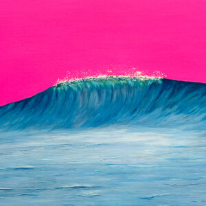 油絵 のおすすめ作品・人気作家 海 surfart surfing サーフアート サーフィン 波 pinksky インテリア絵画 アート