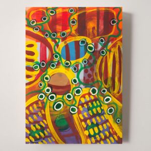 アクリル画 のおすすめ作品・人気作家 アクリル 抽象画 水彩画 カラフル モダンアート 現代アート その日一番のよろこび インテリア絵画 アート