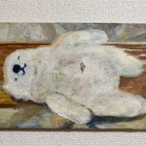 絵画 のおすすめ作品・人気作家 動物 白 しろくま ねむる 冬 もんちゃん#20 インテリア絵画 アート