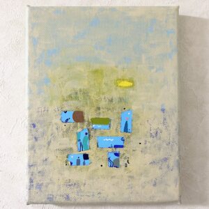 アクリル画 のおすすめ作品・人気作家 抽象画 アクリル画 心象風景 風景画 ドコニイク インテリア絵画 アート