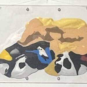 絵画 のおすすめ作品・人気作家 アクリル かわいい けったい デカルコマニー 乗り物 現代アート 葬式 車 霊柩車 れいきゅうしゃ インテリア絵画 アート