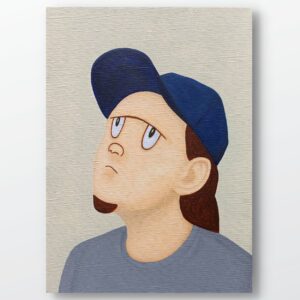 絵画 のおすすめ作品・人気作家 人物 アクリル画 インテリア キャラクター グレー ファインアート ベージュ ポップアート 現代アート 青 Untitled インテリア絵画 アート