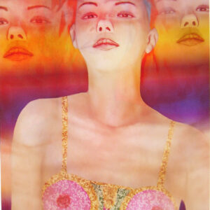 版画 のおすすめ作品・人気作家 人物 女性 黄昏のポートレート1/5(人918) インテリア絵画 アート