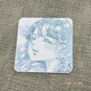 手描きイラスト のおすすめ作品・人気作家 笑顔 てのひら浅葱淡 インテリア絵画 アート