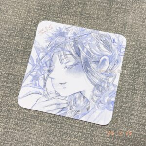 手描きイラスト のおすすめ作品・人気作家 花 てのひら菖蒲淡 インテリア絵画 アート