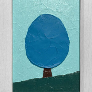 アクリル画 のおすすめ作品・人気作家 森 緑 自然 エメラルド ターコイズ 山 川 青 風景画 坂道の木 インテリア絵画 アート