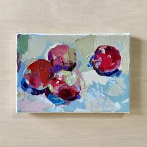 油絵 のおすすめ作品・人気作家 プラム　果物　油絵 プラム インテリア絵画 アート