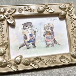 水彩画 のおすすめ作品・人気作家 お風呂 いい風呂の日 インテリア絵画 アート