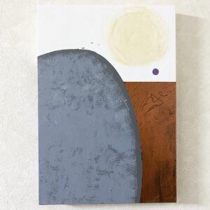 アクリル画 のおすすめ作品・人気作家 抽象画 アクリル画 グレー コパー 心象風景 風景画 get closer インテリア絵画 アート