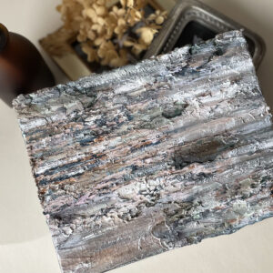 アクリル画 のおすすめ作品・人気作家 ミクストメディア 白 アクリル絵画 グレー ホワイト 灰色 bark インテリア絵画 アート