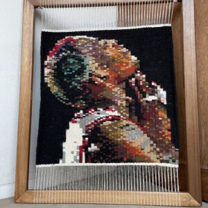 工芸（陶芸 ガラス 彫金 木工 染織/テキスタイル） のおすすめ作品・人気作家 テキスタイル織物キリム Hair Color Chart #4 インテリア絵画 アート