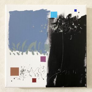 アクリル画 のおすすめ作品・人気作家 抽象画 アクリル画 グレー ブラック 心象風景 風景画 pieces インテリア絵画 アート