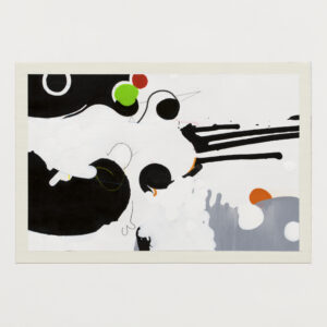 ペン画 ドローイングのおすすめ作品・人気作家 モノクロ 抽象画 白 黒 カエル Do Not Eat Me インテリア絵画 アート