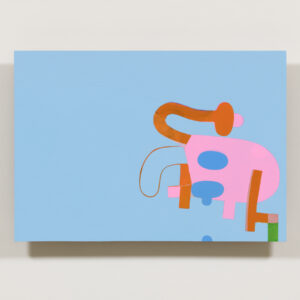 アクリル画 のおすすめ作品・人気作家 ピンク オレンジ ファンタジー モンスター 水色 Tears インテリア絵画 アート