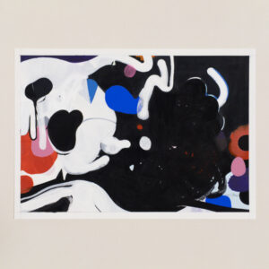 アクリル画 のおすすめ作品・人気作家 抽象画 黒 ファンタジー ホラー Dream Eater インテリア絵画 アート