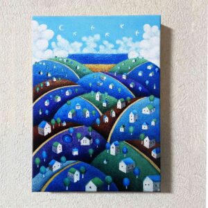 複製画 アートパネル のおすすめ作品・人気作家 家丘青 On The Hill インテリア絵画 アート