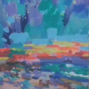 アクリル画 のおすすめ作品・人気作家 日の出　江の島遠望 日の出　江の島遠望 インテリア絵画 アート