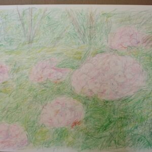 手描きイラスト のおすすめ作品・人気作家 花イラスト アジサイ インテリア絵画 アート