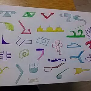 Uncategorized 理科　科学　IQ いろいろデザイン#13 インテリア絵画 アート