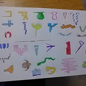 Uncategorized 理科　科学　IQ いろいろデザイン#14 インテリア絵画 アート