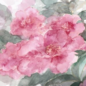 水彩画 のおすすめ作品・人気作家 花 サザンカ インテリア絵画 アート
