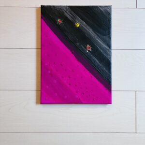 アクリル画 のおすすめ作品・人気作家 宇宙 てんとう虫 メルヘン spacewalk ll インテリア絵画 アート