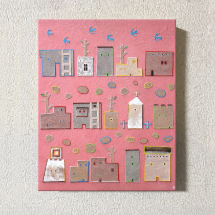 絵画 のおすすめ作品・人気作家 家絵画 Mexico – 幸せの街 インテリア絵画 アート