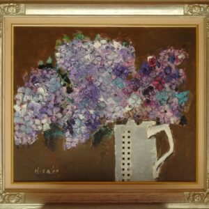 油絵 のおすすめ作品・人気作家 花 あじさい あじさい インテリア絵画 アート