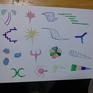 Uncategorized 理科　科学　IQ いろいろデザイン#16 インテリア絵画 アート