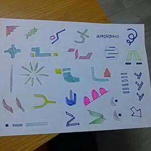 Uncategorized 理科　科学　IQ いろいろデザイン#18 インテリア絵画 アート