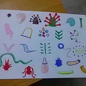 Uncategorized 理科　科学　IQ いろいろデザイン#19 インテリア絵画 アート