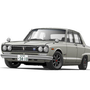 デジタルイラスト のおすすめ作品・人気作家 車イラストクラッシックカー SKYLINE 2000GT インテリア絵画 アート