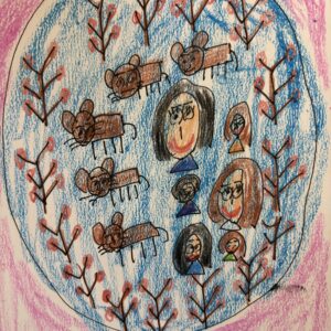 その他 イラスト ありがとう インテリア絵画 アート