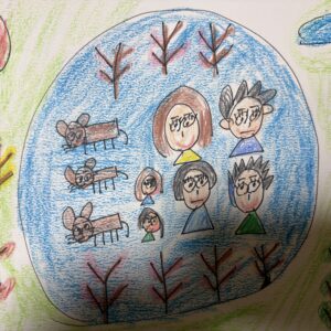 その他 イラスト ラッキーハッピーアース インテリア絵画 アート