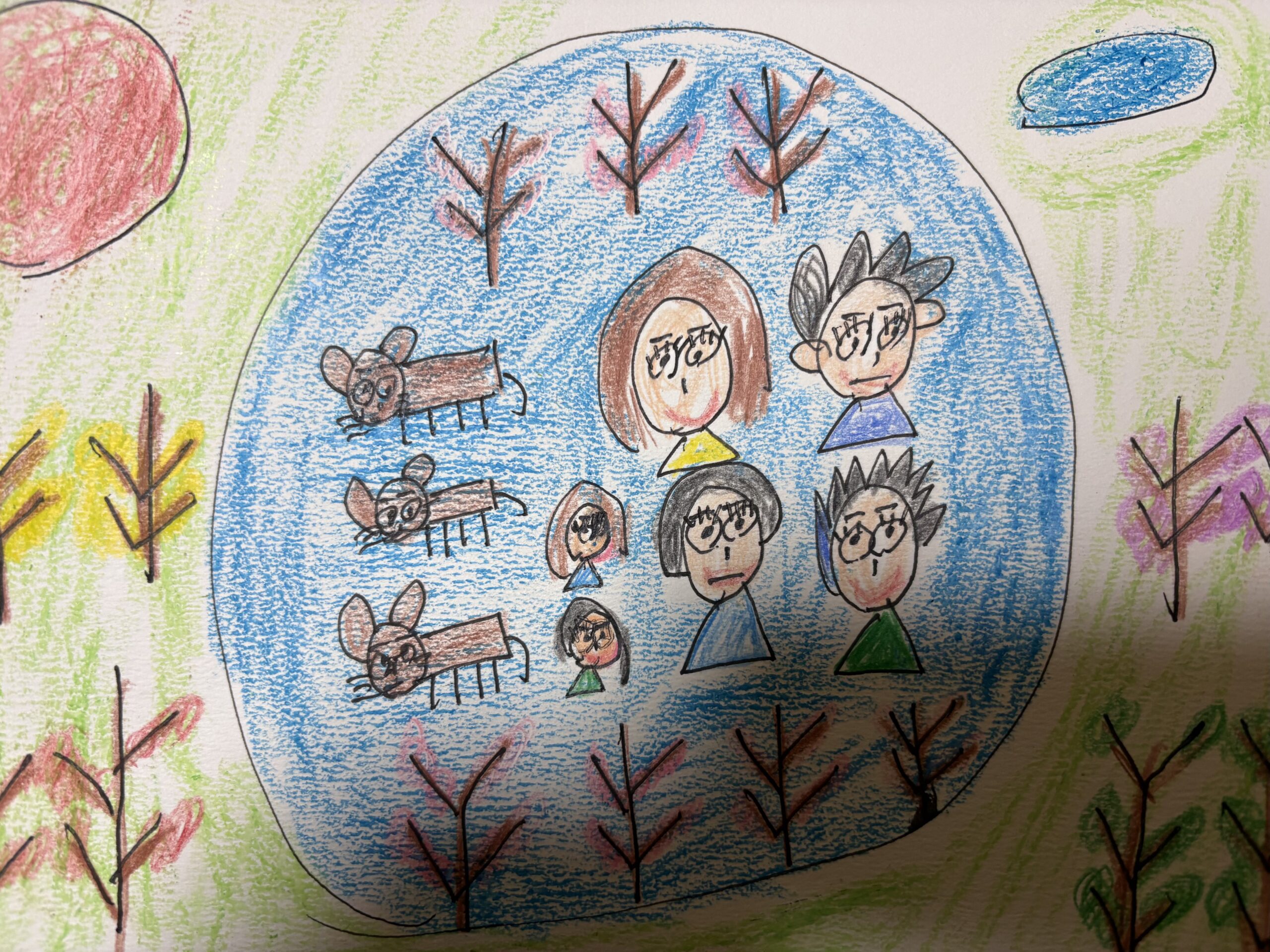 その他 イラスト ラッキーハッピーアース インテリア絵画 アート