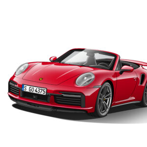 デジタルイラスト のおすすめ作品・人気作家 イラスト 外車 車 Porsche 911 Turbo S Cabrio インテリア絵画 アート