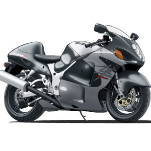 デジタルイラスト のおすすめ作品・人気作家 イラスト クラッシックカー バイク 車 SUZUKI GSX1300R HAYABUSA 1999 インテリア絵画 アート