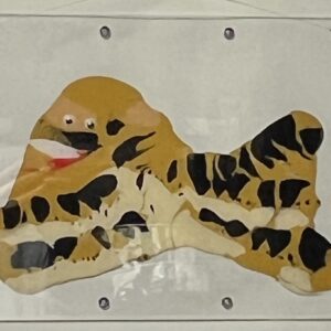 絵画 のおすすめ作品・人気作家 アクリル 動物 かわいい けったい チーター デカルコマニー 現代アート チーター インテリア絵画 アート