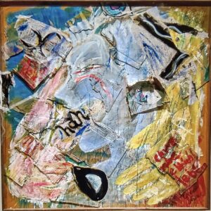 Uncategorized 人物アクリルcontemporary抽象healing現代アートコンテンポラリーアート癒し救いcolorfulcoolmodern art 兆(きざし) インテリア絵画 アート